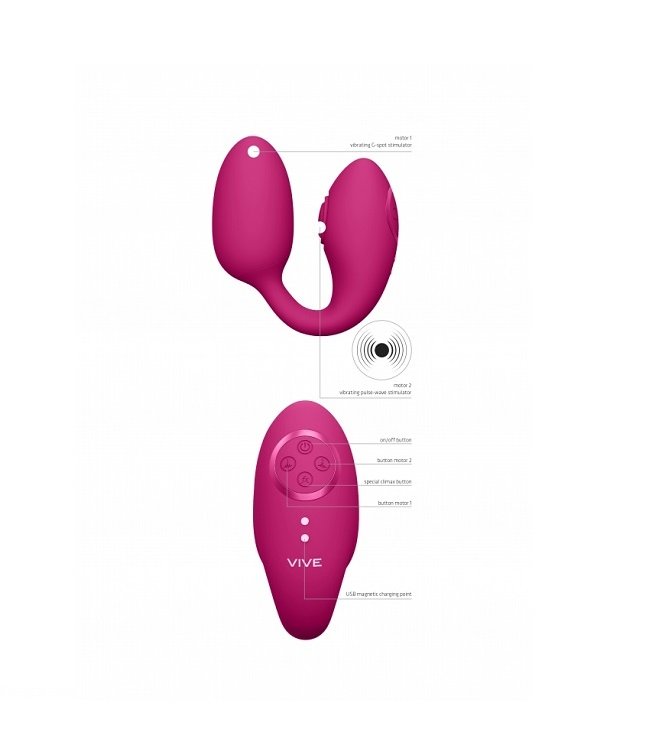 Shots America VIVE Aika - Pulse Wave & Vibrating Love Egg