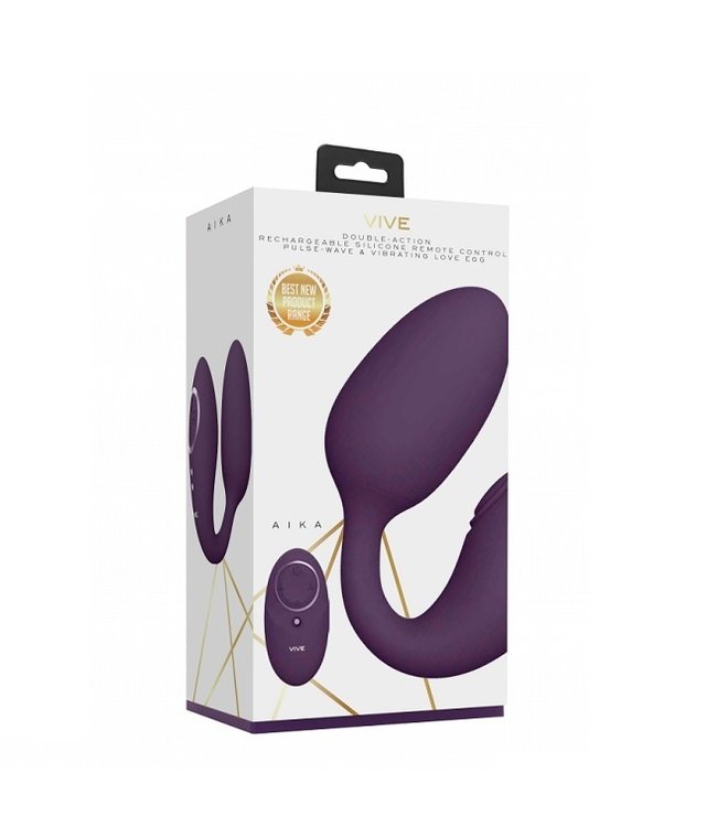 Shots America VIVE Aika - Pulse Wave & Vibrating Love Egg