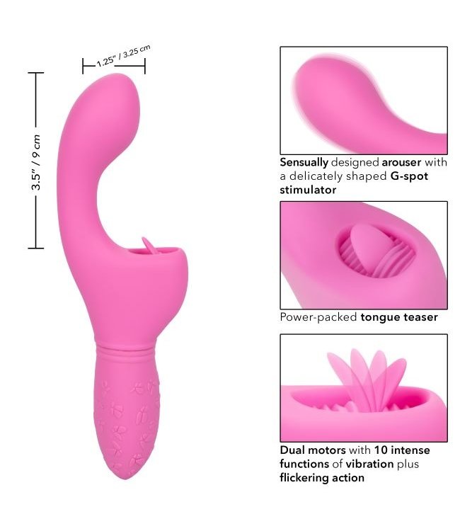 CalExotics Rechargeable Butterfly Kiss® Flicker