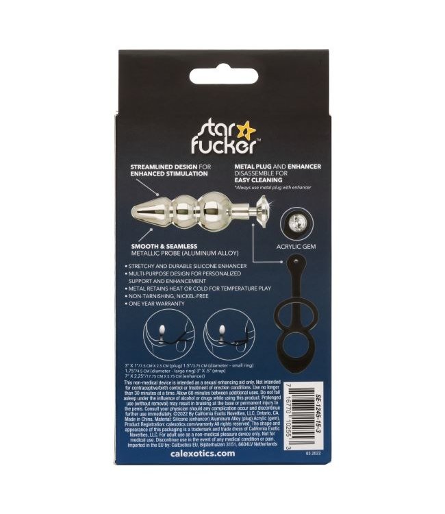 CalExotics Star Fucker™ Beaded Plug