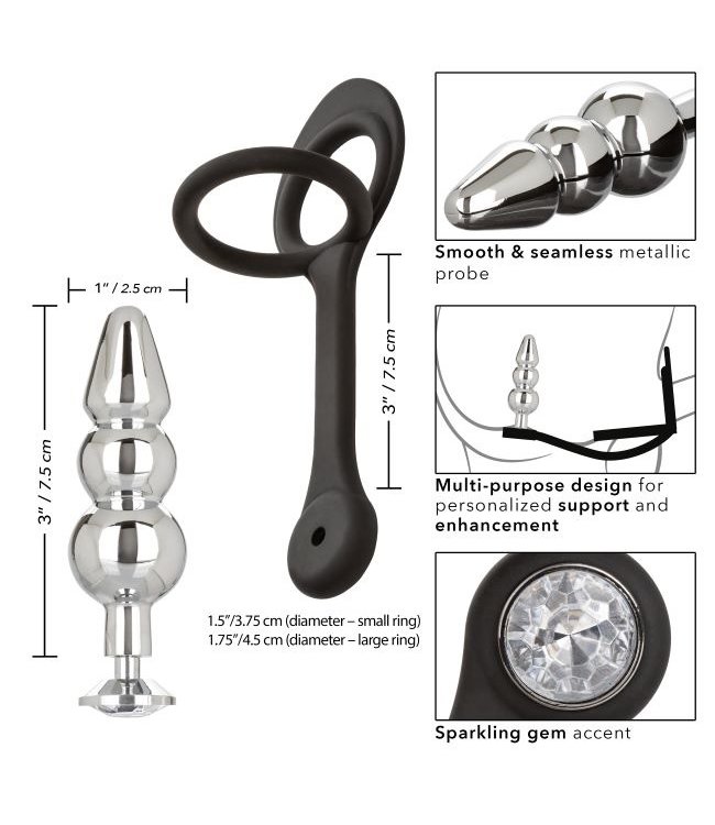 CalExotics Star Fucker™ Beaded Plug