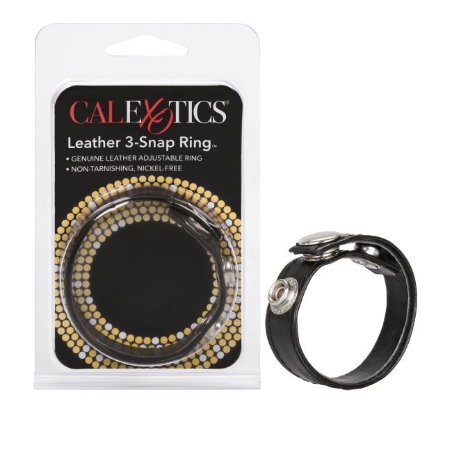 Leather 3Snap Ring Canada's Toy Box