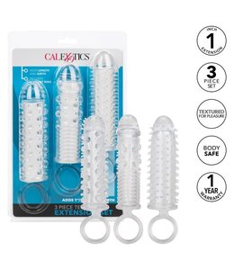 CalExotics 3 Piece Textured Extension Set