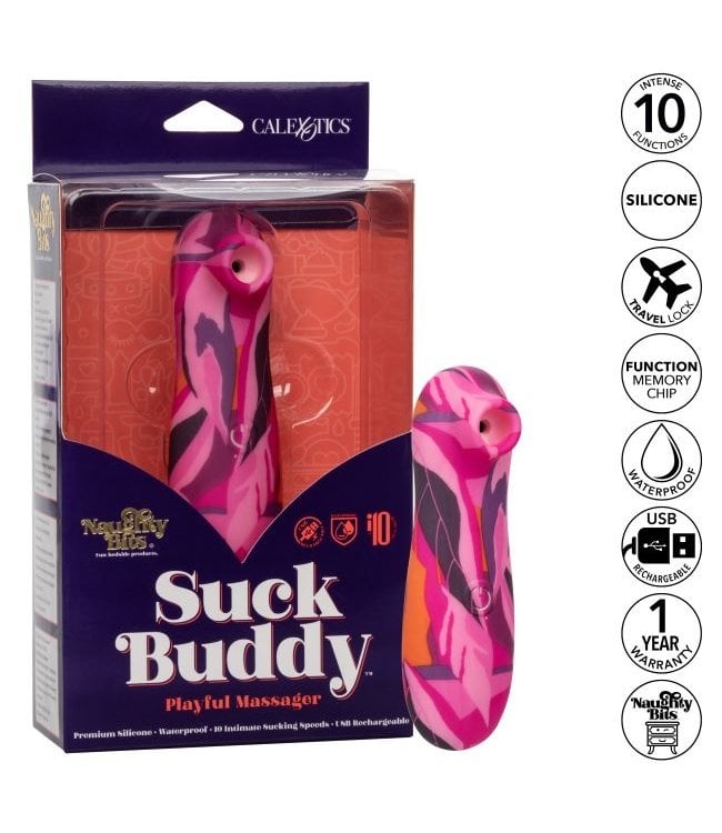 CalExotics Naughty Bits® Suck Buddy™ Playful Massager