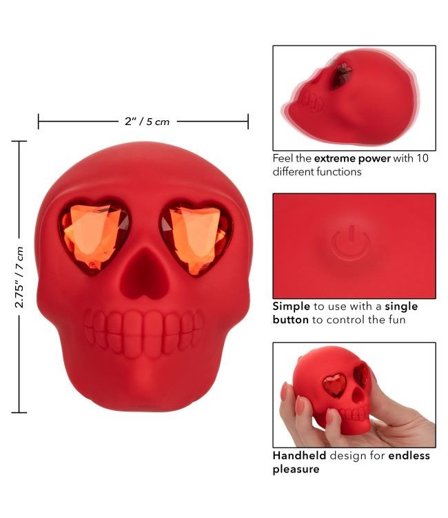 CalExotics Naughty Bits® Bone Head™ Handheld Massager