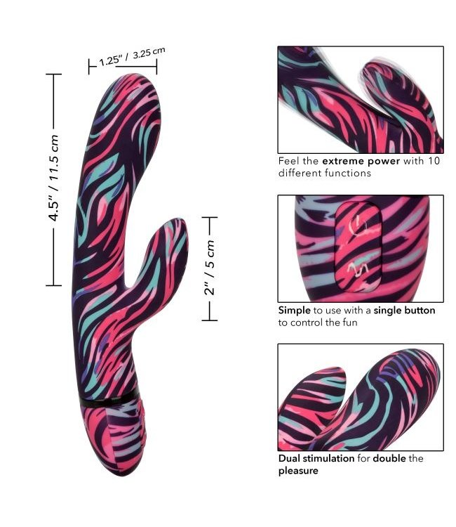CalExotics Naughty Bits® Ménage à Moi™ Dual Wand