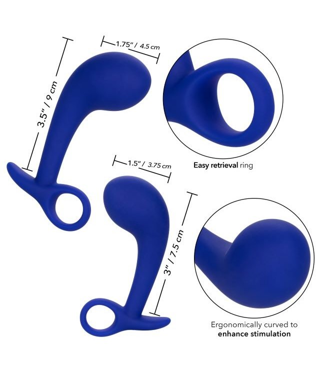 CalExotics Admiral™ Silicone Anal Training Set