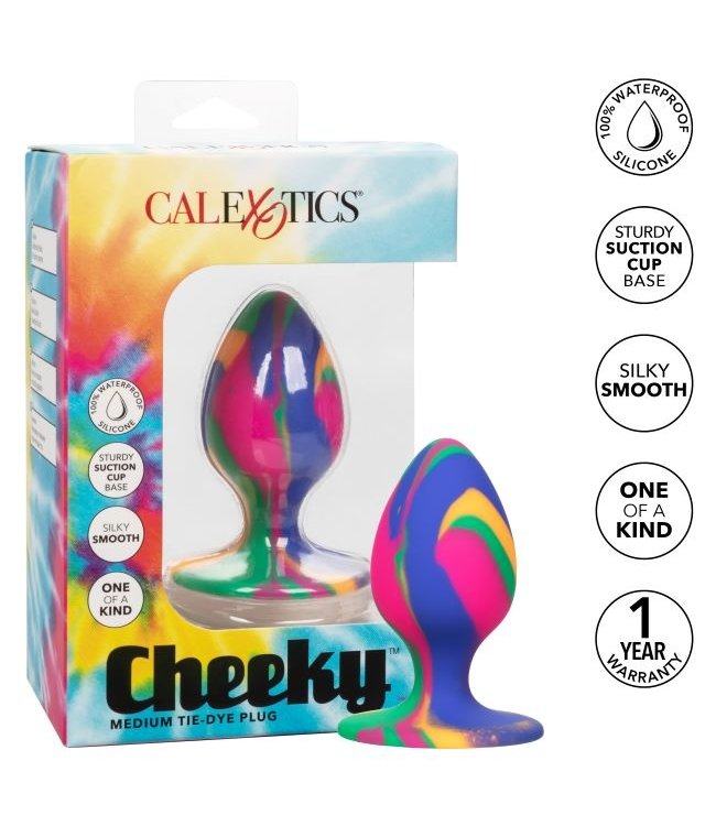CalExotics Cheeky Medium Tie-Dye Plug