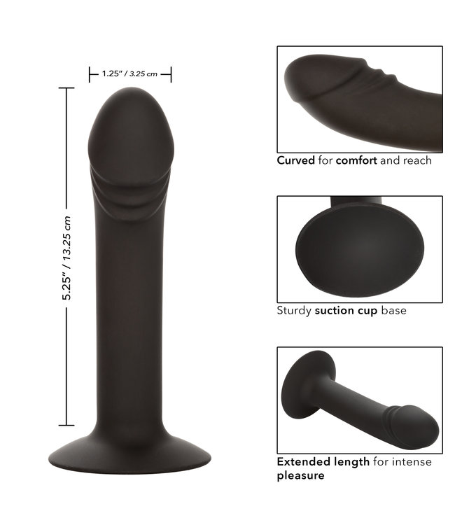 CalExotics Silicone Curved Anal Stud