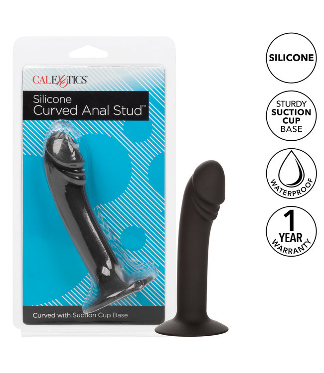CalExotics Silicone Curved Anal Stud