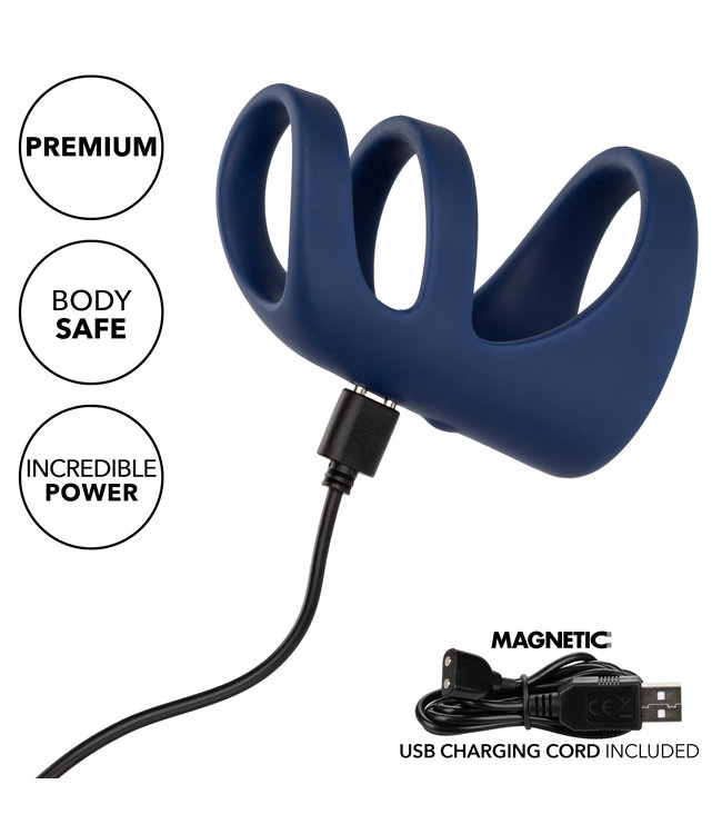 CalExotics Viceroy™ Rechargeable Triple Cock Cage