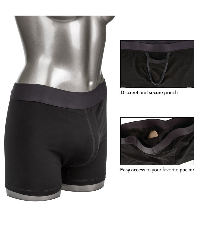 CalExotics  Packer Gear™ Boxer Brief with Packing Pouch