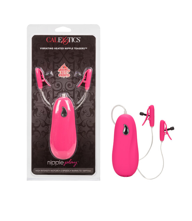 CalExotics Nipple Play® Vibrating Heated Nipple Teasers