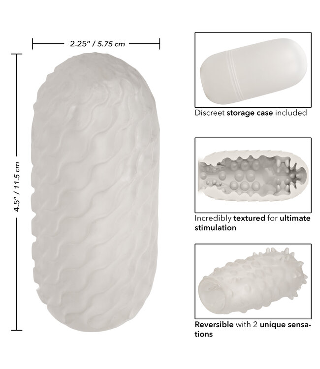 CalExotics Boundless Reversible Nubby Stroker