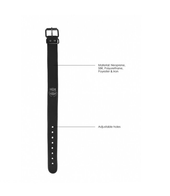 Shots America Neoprene Collar with Leash