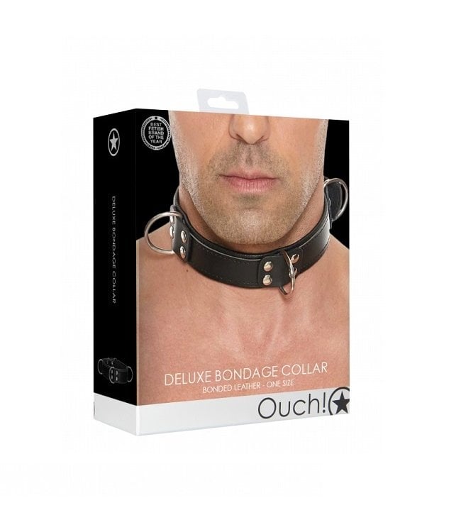 Shots America Deluxe Bondage Collar - One Size