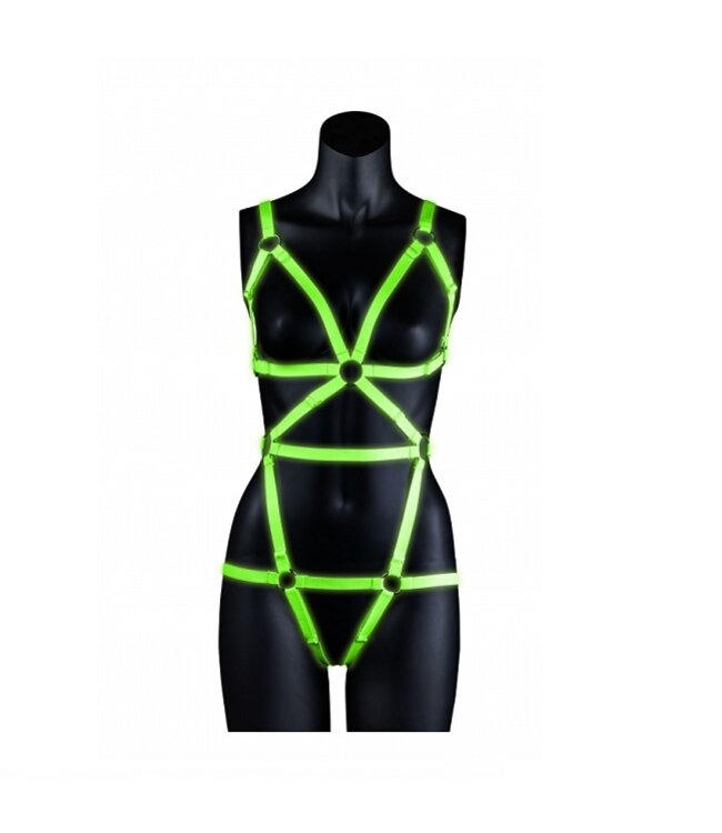 Shots America Ouch! Glow in the Dark Body Harness