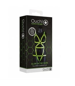 Shots America Ouch! Glow in the Dark Body Harness