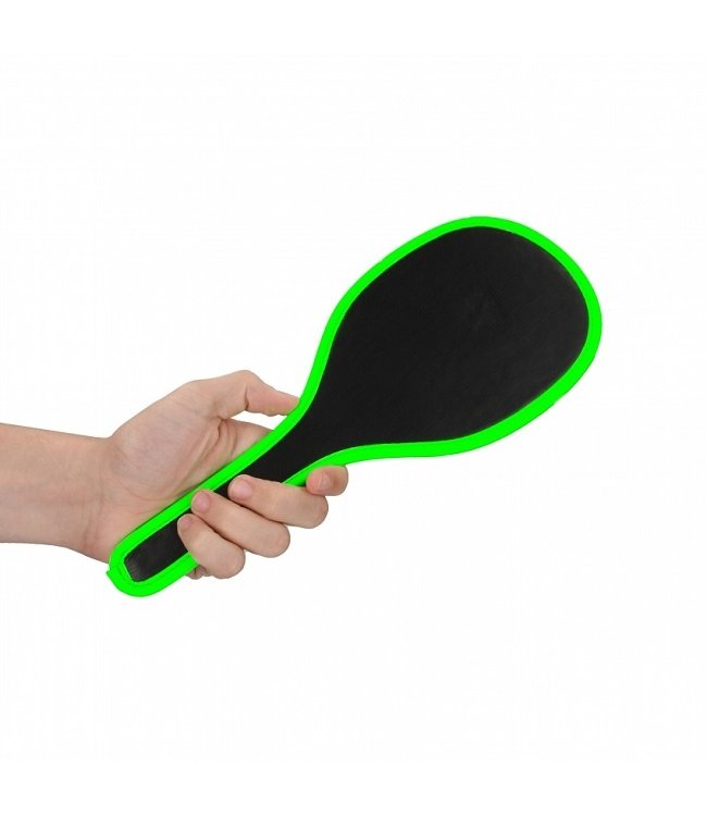 Shots America Ouch! Round Paddle - Glow in the Dark