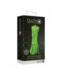 Shots America Ouch! Rope - Glow in the Dark - 32.8 ft / 10 m
