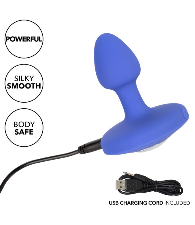 CalExotics Cheeky Gems™ Small Rechargeable Vibrating Probe