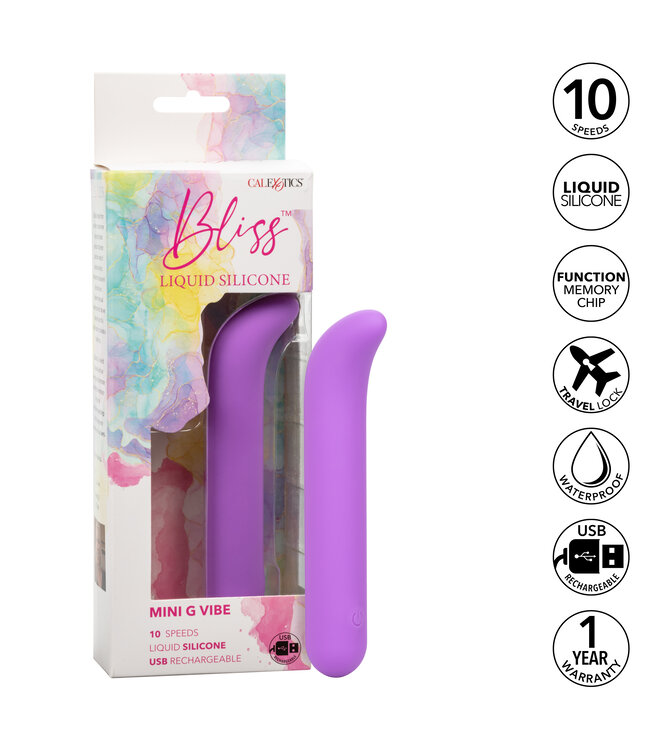 CalExotics Bliss™ Liquid Silicone Mini G Vibe