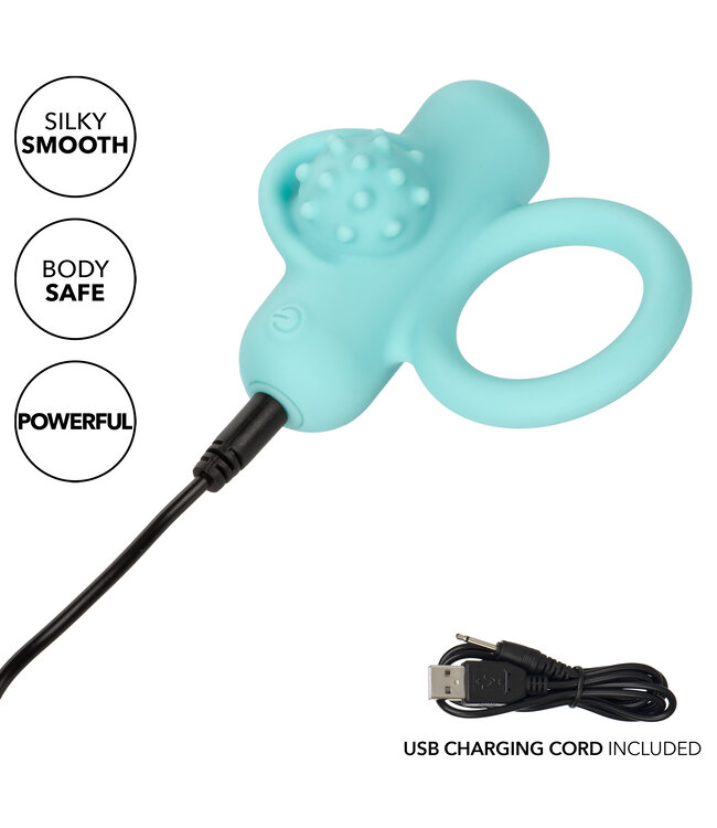 CalExotics Silicone Rechargeable Nubby Lover’s Delight