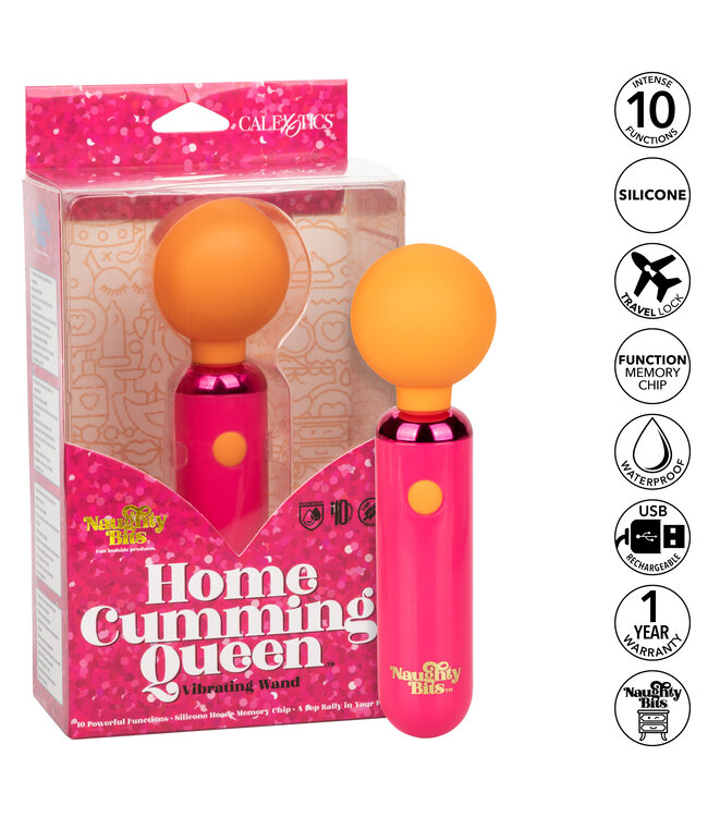 CalExotics Naughty Bits® Home Cumming Queen™ Vibrating Wand