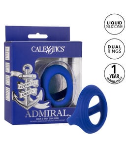 CalExotics Admiral™ Cock & Ball Dual Ring