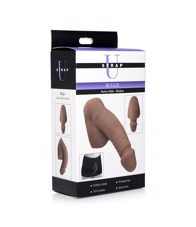 U Strap Bulge Packer Dildo