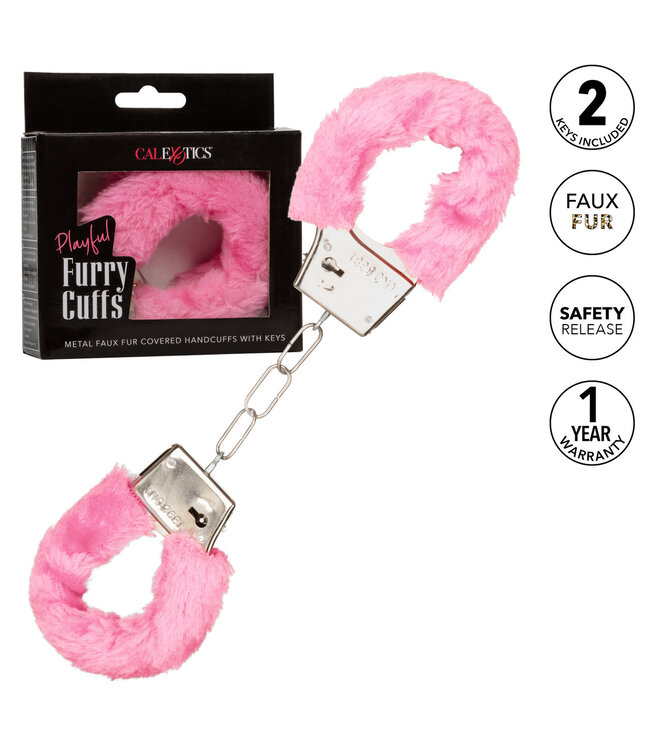CalExotics Playful Furry Cuffs