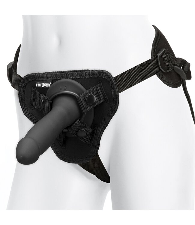 Vac-U-Lock Smooth Vibrating Pleasure Set with Wireless Remote - Silicone