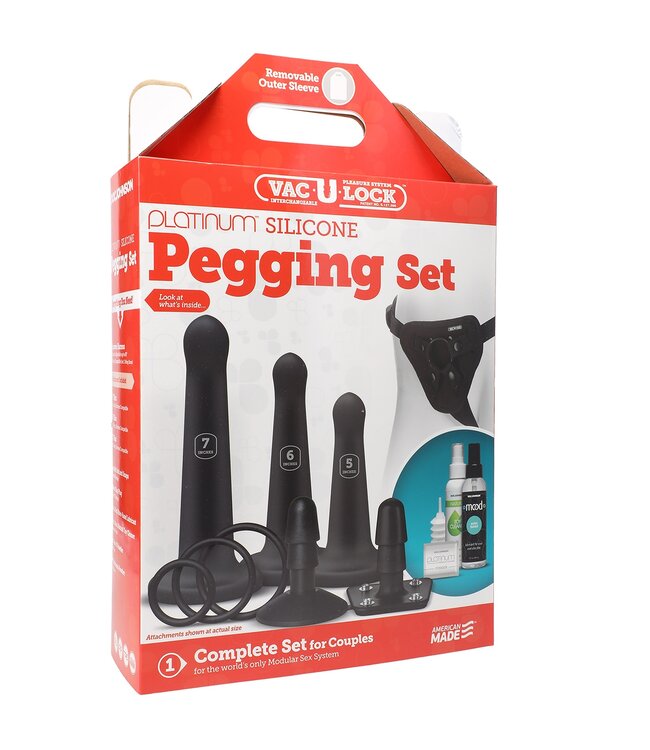 Vac-U-Lock Platinum Silicone Pegging Set