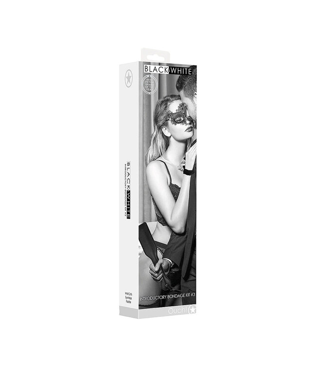 Shots America Black & White Introductory Bondage Kit #3