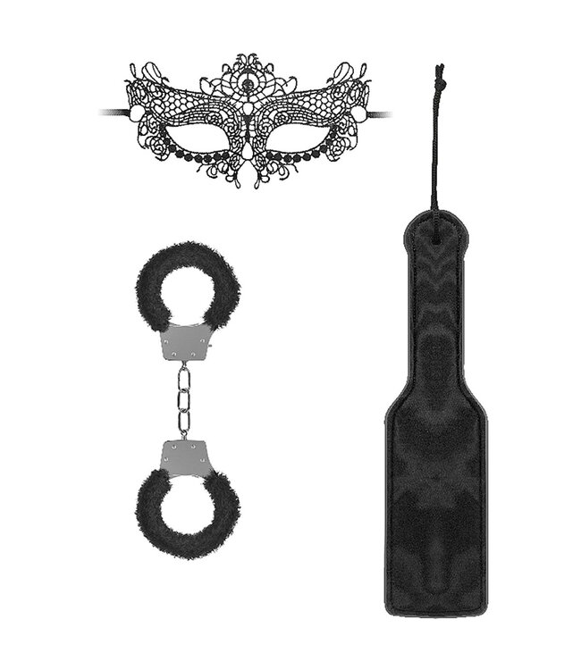 Shots America Black & White Introductory Bondage Kit #3