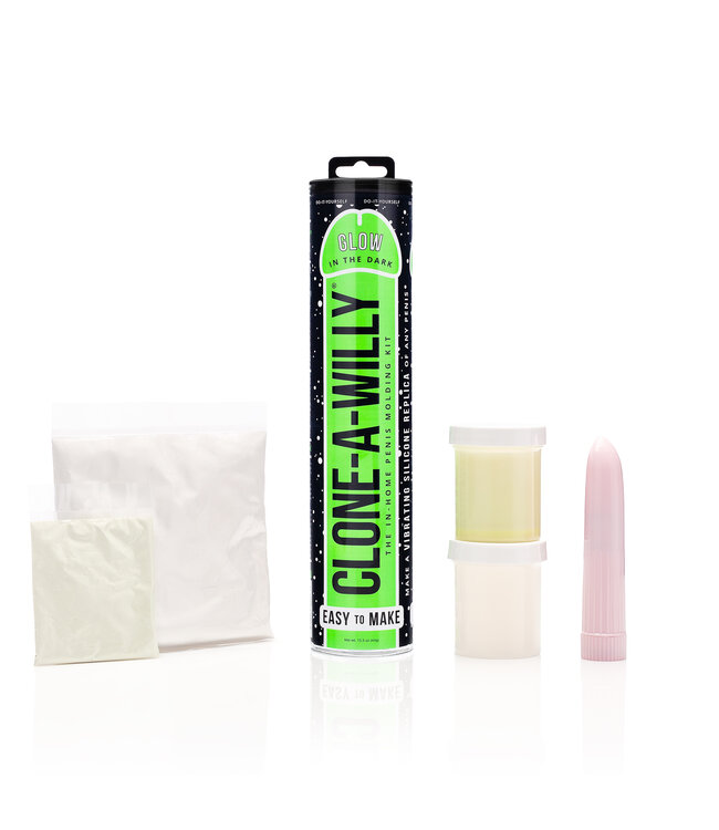 Clone-A-Willy Clone-A-Willy Vibrator Kit - Glow-in-the-Dark Green
