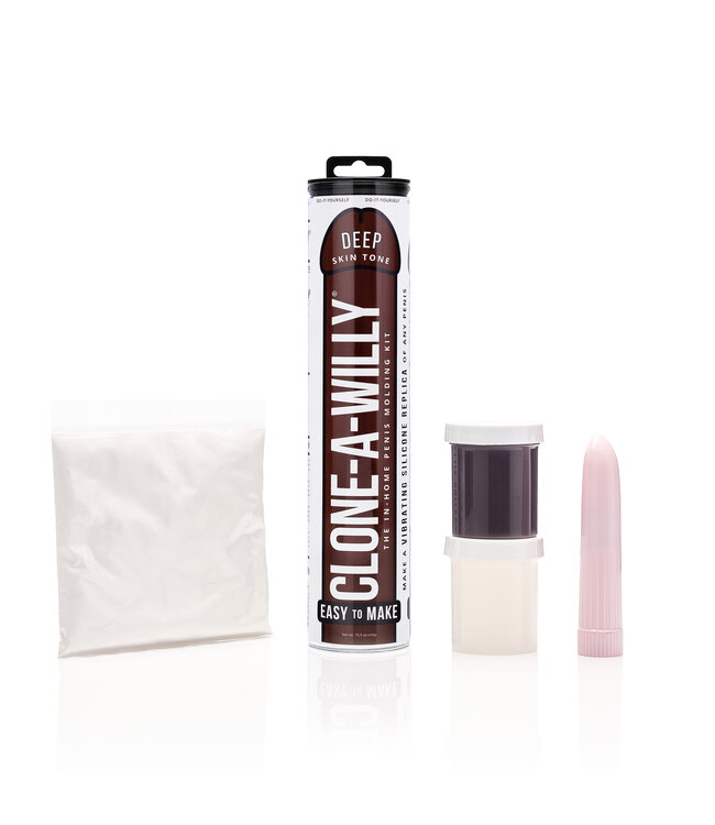 Clone-A-Willy Clone-A-Willy Vibrator Kit - Deep Skin Tone