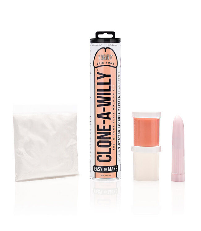 Clone-A-Willy Clone-A-Willy Vibrator Kit - Light Skin Tone