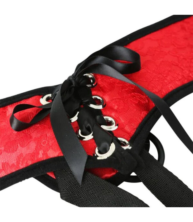 Sportsheets Sunrise Lace Corsette Strap-On