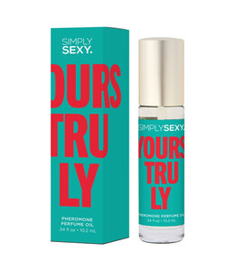Simply Sexy Yours Truly Pheromone Perfume Oil 0.34oz