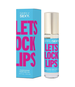 Simply Sexy Let's Lock Lips Pheromone Perfume Oil 0.34oz
