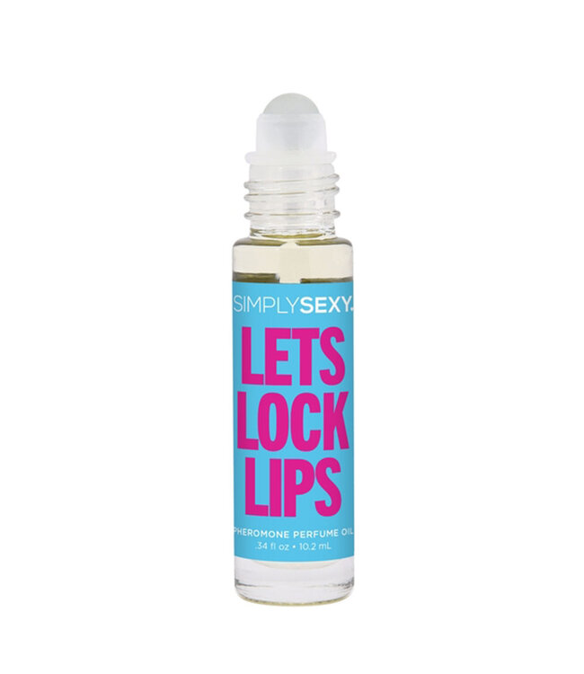 Simply Sexy Let's Lock Lips Pheromone Perfume Oil 0.34oz