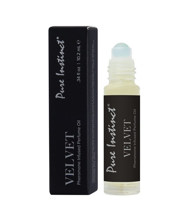 Pure Instinct Velvet Pheromone Infused Perfume Oil Roll-On 0.34oz