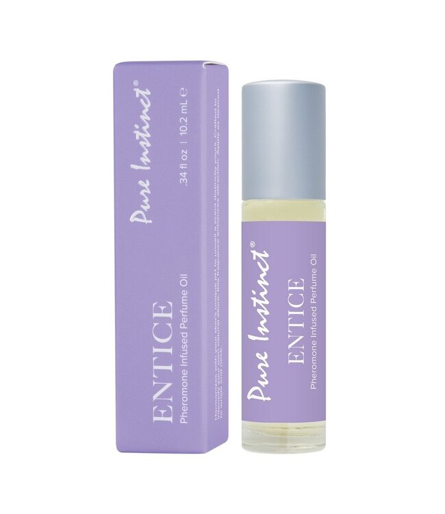 Pure Instinct Entice Pheromone Infused Perfume Oil Roll-On 0.34oz