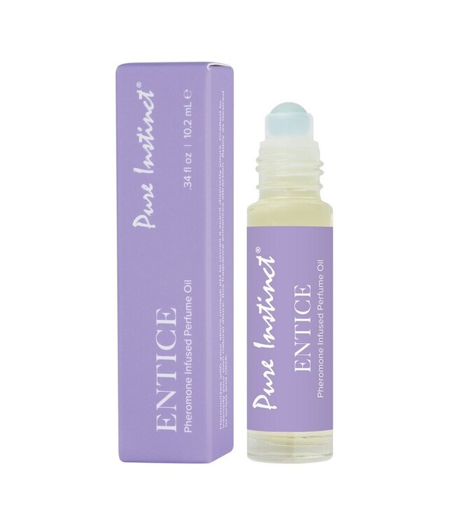 Pure Instinct Entice Pheromone Infused Perfume Oil Roll-On 0.34oz