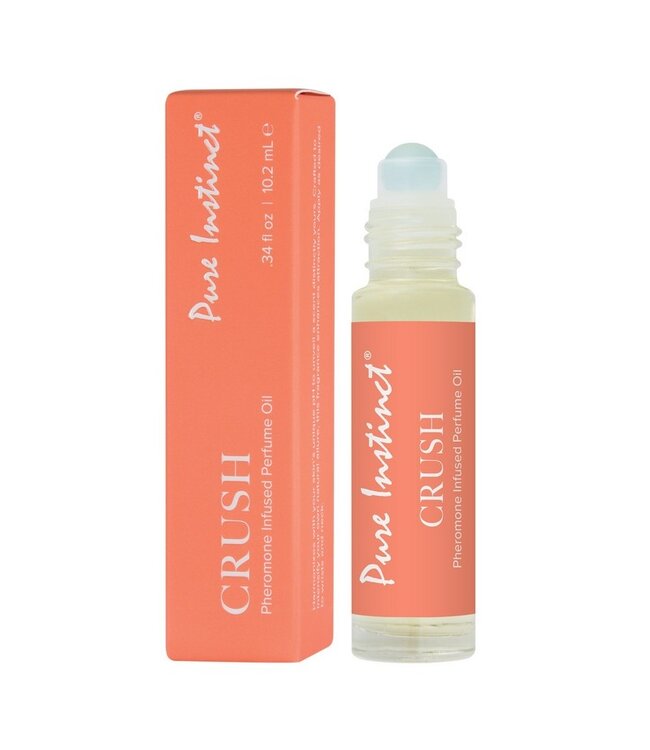 Pure Instinct Crush Pheromone Infused Perfume Oil Roll-On 0.34oz