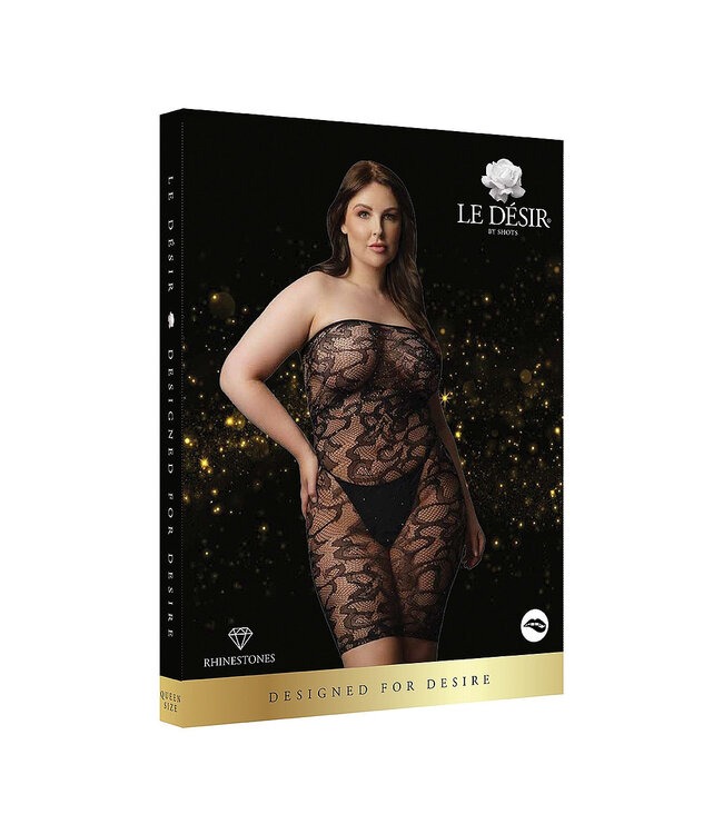 LE DÉSIR by Shots America Le Désir Star Rhinestone Dress