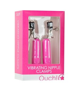 Shots America Ouch! Vibrating Nipple Clamps