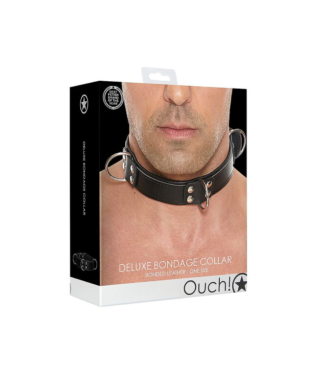 Shots America Deluxe Bondage Collar - One Size