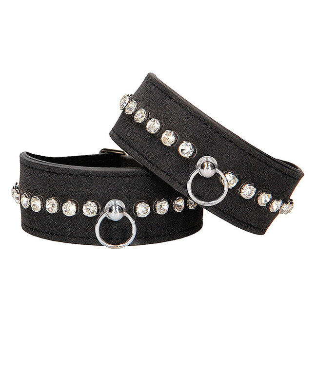 Shots America Ouch! Diamond Studded Ankle Cuffs
